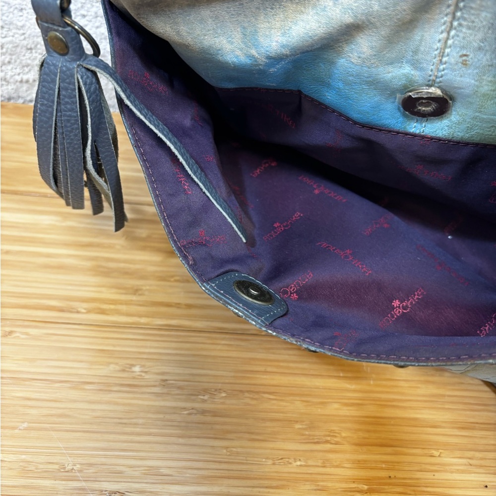 Anuschka Hand-Painted Cardinal Crossbody Bag - Picture 15 of 16